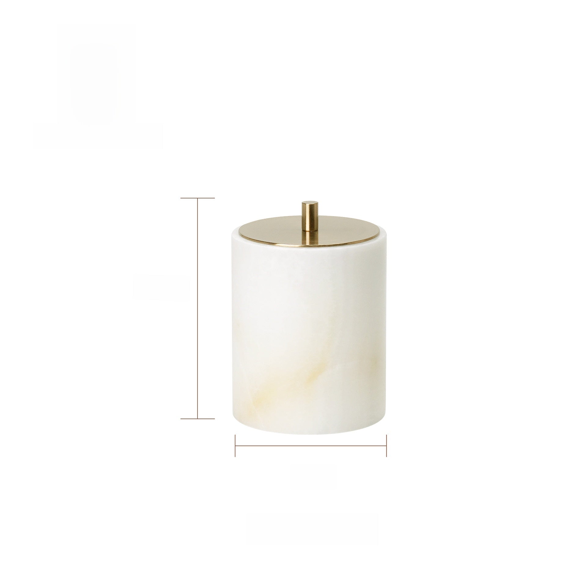 Luxury Marble Bathroom Accessory Set