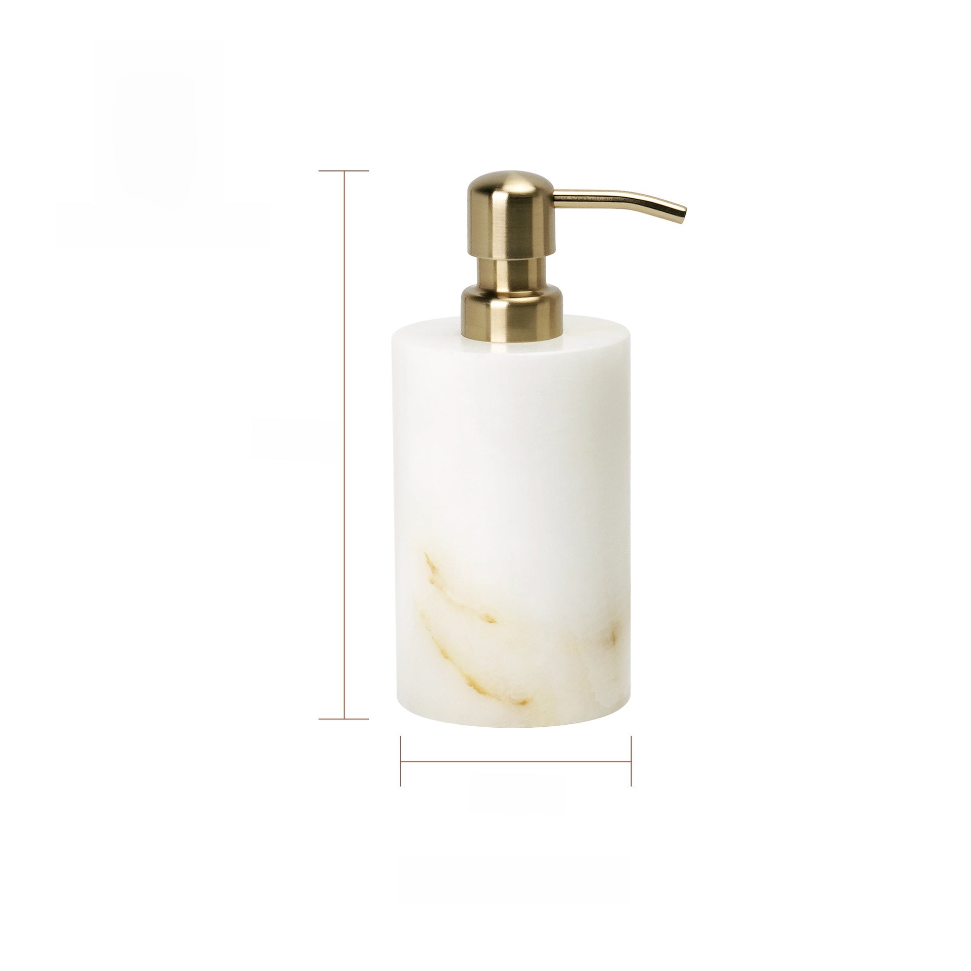 Luxury Marble Bathroom Accessory Set